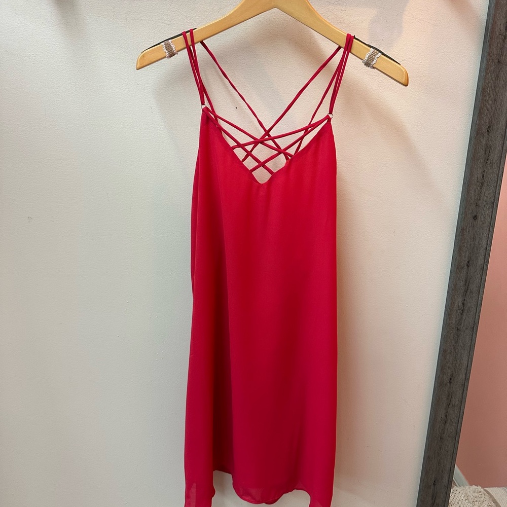 Hayden Vibrant Red Dress